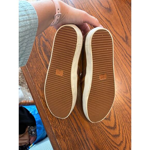 Frye Dylan Women's Brown Cognac Fashion Sneaker Slip On Shoe Size 8.5 M - Picture 5 of 6